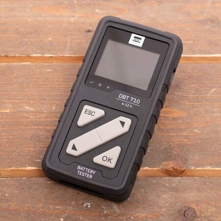 GYS accutester DBT 710 voor loodaccu's 6V/12V | 7-240Ah | LCD | Multifunctioneel