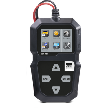 GYS accutester DBT 410 voor loodaccu's 6V/12V | 7-240Ah | LCD | Multifunctioneel