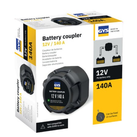 GYS Battery Coupler 12V (140A) | Accu Combiner