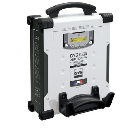 GYS acculader met voeding GYSFLASH 25.48 CNT FV | USB / SMC | 5M kabels