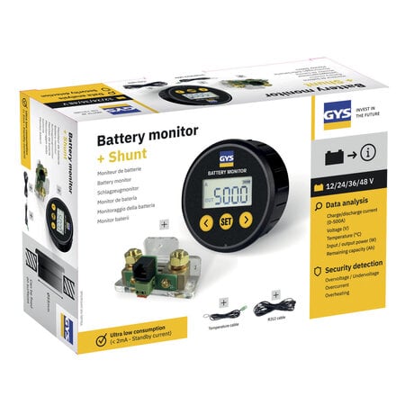 GYS Battery Monitor (Shunt + Display)