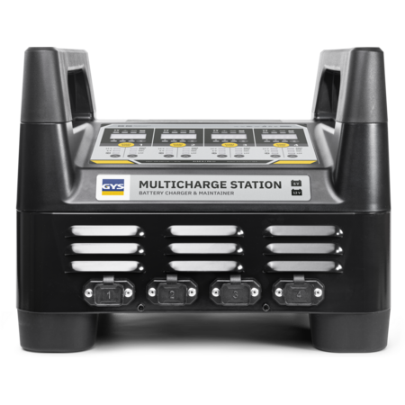 GYS Multicharge station 4x10A 6V/12V voor (vier) accu's Pb-Li