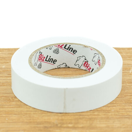 BizLine Vinyltape 15mm x 10m wit (1 rol)