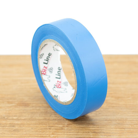 BizLine Vinyltape 15mm x 10m blauw