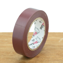 BizLine Vinyltape 15mm x 10m bruin