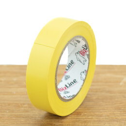 BizLine Vinyltape 15mm x 10m geel