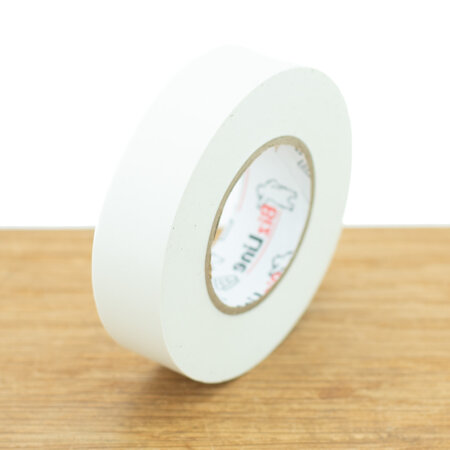 BizLine Hoogwaardige vinyltape 19mm x 20m wit