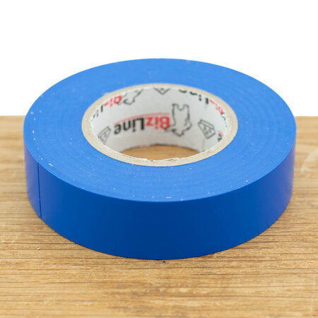 BizLine Hoogwaardige vinyltape 19mm x 20m blauw