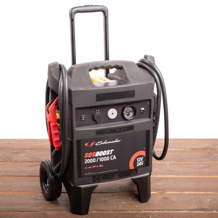 Schumacher SOS Trolley 12V/24V 2000/1000CA