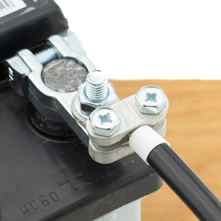 Kabeloog Messing Vertind 16mm2 Ø8mm Schroefaansluiting