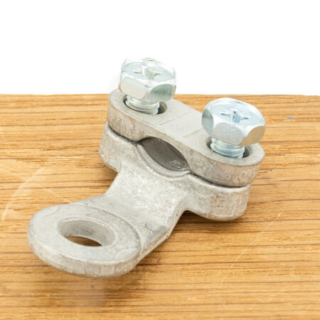 Kabeloog Messing Vertind 25mm2 Ø8mm Schroefaansluiting