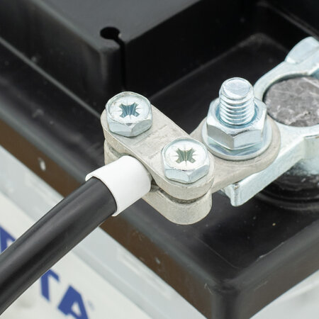 Kabeloog Messing Vertind 25mm2 Ø8mm Schroefaansluiting