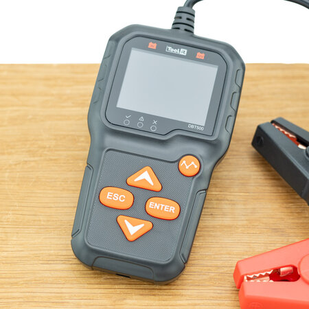 TooLit accutester DBT 500 voor loodaccu's 6V/12V | 7-240Ah | LCD | Multifunctioneel