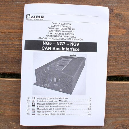 Zivan NG9PLUS Hoogfrequent Acculader 80V 120A