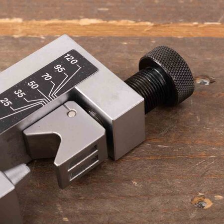 Perskabelschoentang/ Perskabeltang/ Perstang voor kabelogen 10 t/m 120mm²