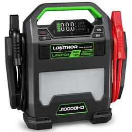 Lokithor J10000HD Jumpstarter 12V - 10.000A en 24V - 5.000A