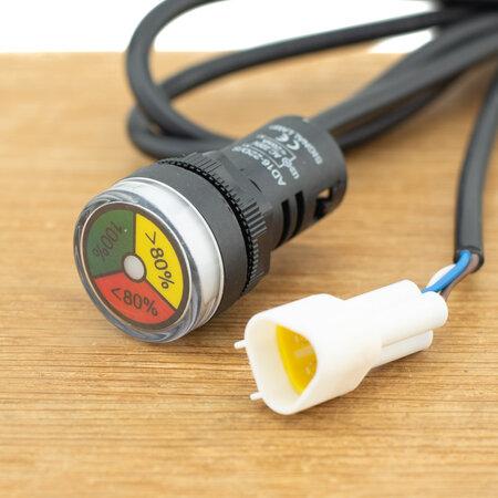 AQ-TRON Laadindicator/ Batterijontladingsmeter