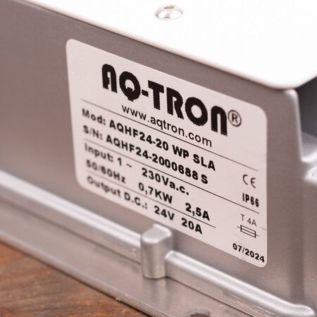 AQ-TRON Hoogfrequent Acculader 24V 40A - SLA