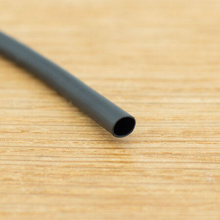 Krimpkous met Lijm 3-1 mm Zwart krimpverhouding 3:1 - 20 cm