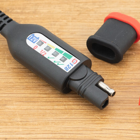 Tecmate Optimate accu monitor O128 - Eyelets - SAE - M8-M10