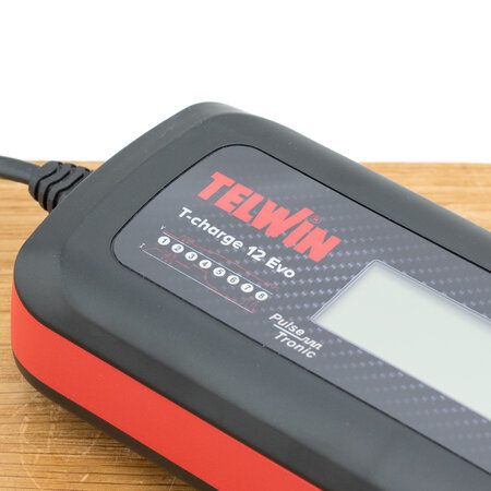 Telwin Druppellader/tester T-Charge 12 EVO 6/12V - Pulse Tronic - met functies Recovery, Supply, Cold