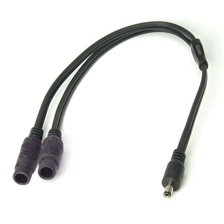 Tecmate Optimate Y-splitter kabel DC-stekker naar 2 DC-contacten O-45