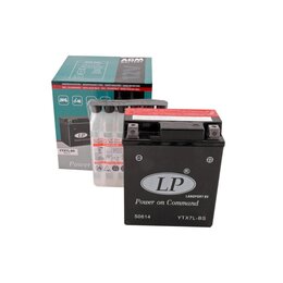 Landport Accu YTX7A-BS AGM 12V 6Ah (15 x 8,7 x 9,3 cm)