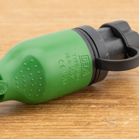 DEFA MiniPlug Xtreme Aansluitkabel 2,5M Groen - 3 x 1,5 mm2