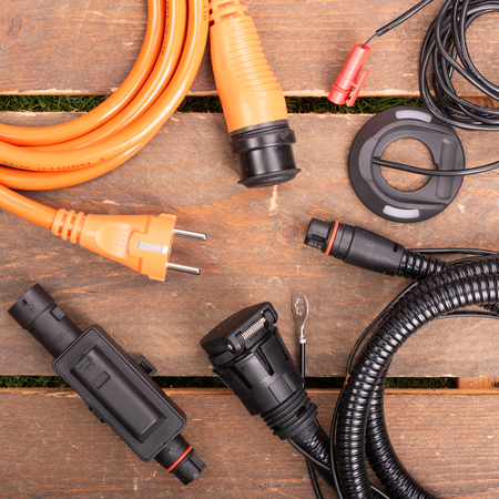 DEFA ProPlug Walstroomkabelset 5 meter 16A + chassisdeel