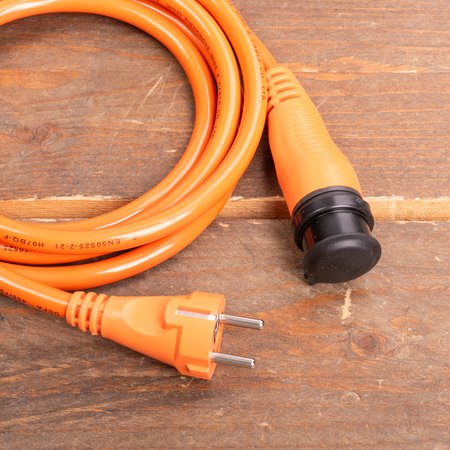 DEFA ProPlug Walstroomkabelset 5 meter 16A + chassisdeel