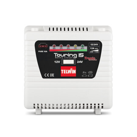 Telwin Touring 15 230V 12V / 24V laden en onderhouden