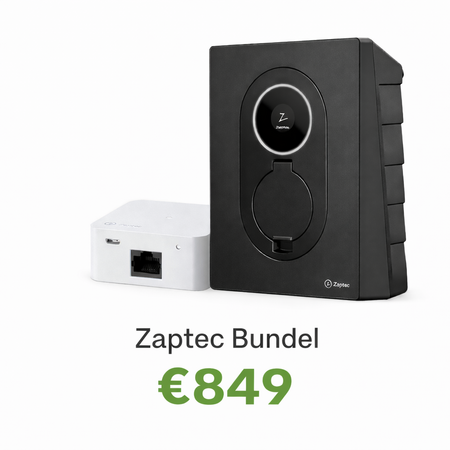 Zaptec Go 2 Bundel - inclusief Sense P1 Kit - Geschikt voor ERE