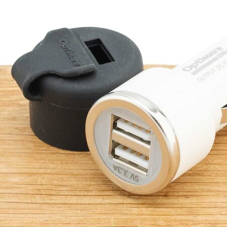 Tecmate USB oplader sigarettenaansteker