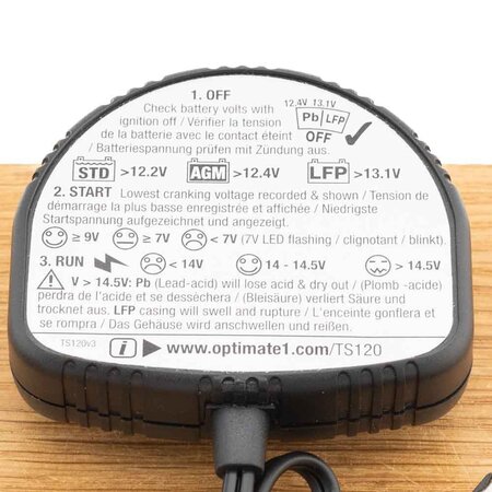 Tecmate Optimate TEST TS120