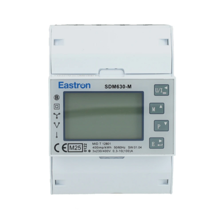 Eastron kWh meter SDM630-M 100A 3-fase afname/ teruglevering