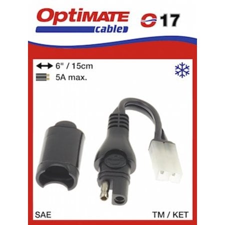 TecMate - Adaptateur vers SAE OptiMate O-17