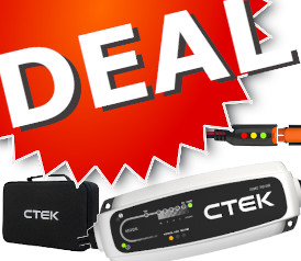 Speciale DEAL - CTEK CT5 Time To Go Bundel