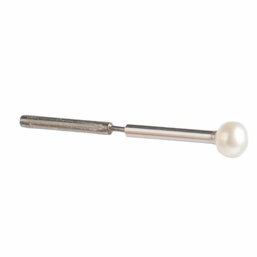 Dutch Basics Pearl Stick Earring - Silver Dutch Basics Pearl Stick Earring - Silver