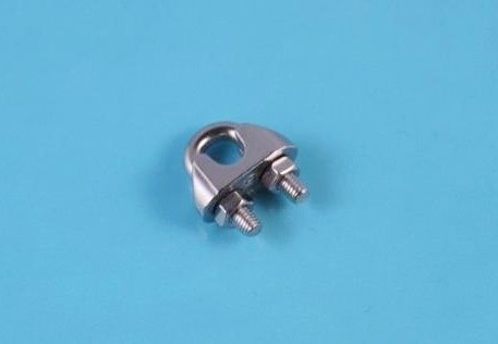 Rvs Draadklem AISI-316, voor kabeldiameter 2 mm. t/m. 16 mm.