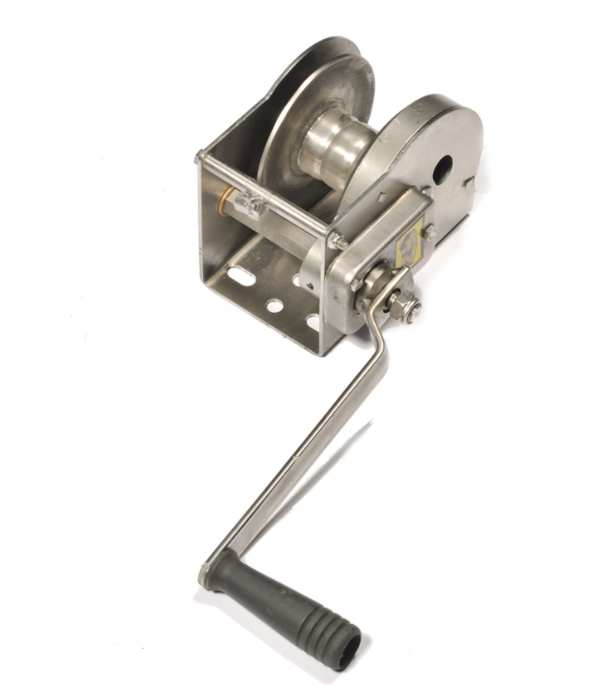 Goliath Rvs Handlier zelfremmend met kap 6AFID 240 kg hijsen