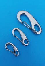 Rvs karabijnhaak surf model, AISI-316