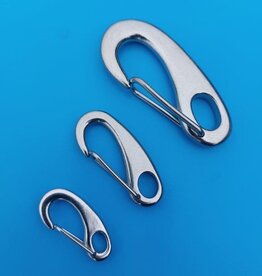 Rvs karabijnhaak surf model, AISI-316