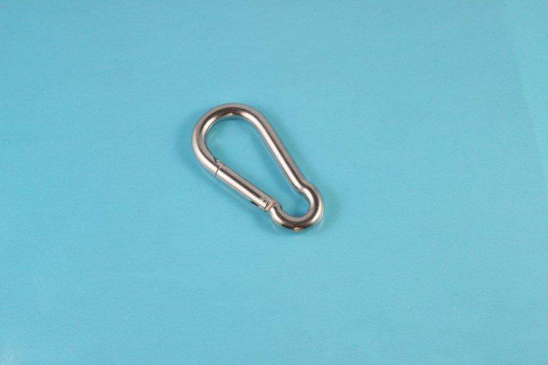 Rvs karabijnhaak AISI-316, 3x30 mm t/m 13x160 mm