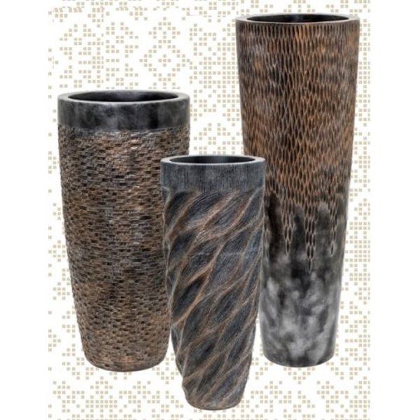 Luxe Lite Universe wave bronze Ø 33 cm
