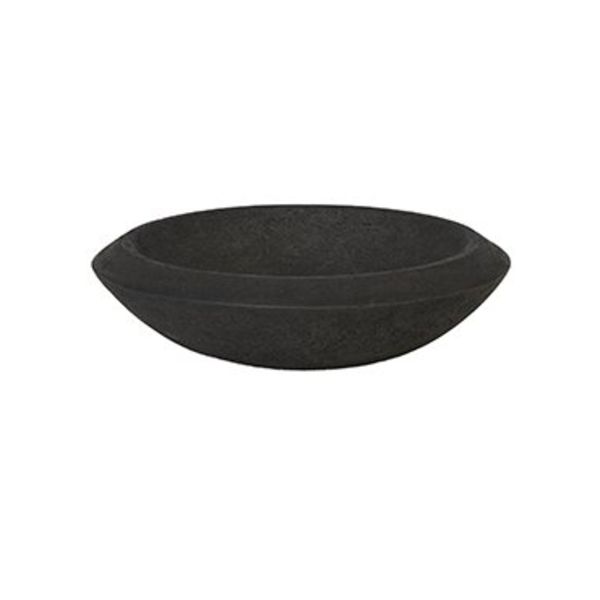 Baq Polystone Plate Smoke Ø 35 cm