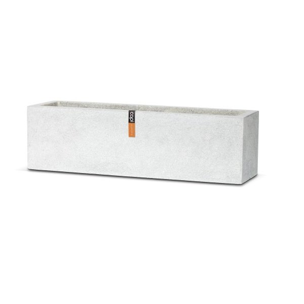 Capi Lux Terrazzo Planter Rectangular Low Ø 88