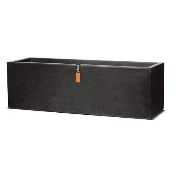 Capi Lux Terrazzo Planter Rectangular Low Ø 88