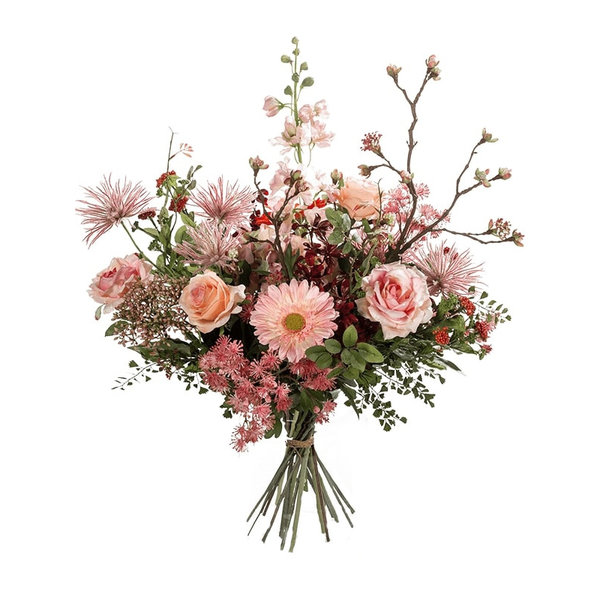 Boeket Pink XL - kunstplant