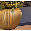 Capi Nature Groove Vase Bowl Gold Ø 40