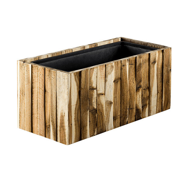 Marrone Wood Box Long 61 cm (+ inzetbak) - hoogte 23 cm